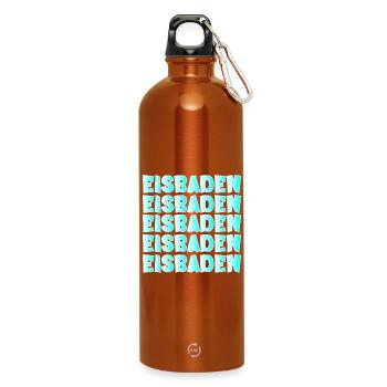 WINTER RESISTENT EIS EISBADEN - Trinkflasche mit Karabiner 750 ml - Orange - Vorne