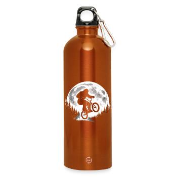 Bigfoot BMX Sprung - Trinkflasche mit Karabiner 750 ml - Orange - Vorne