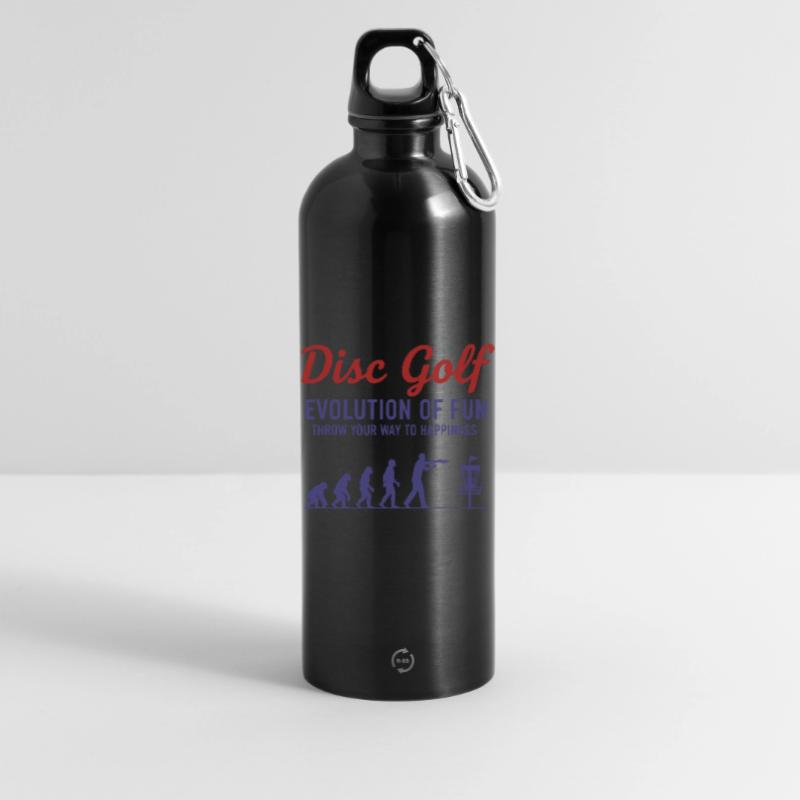Disc Golf : Évolution du plaisir : lancez-vous Gourde en inox avec mousqueton 750 ml