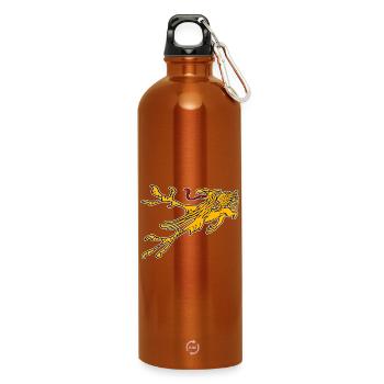 Greif von Rostock - Trinkflasche mit Karabiner 750 ml - Orange - Vorne