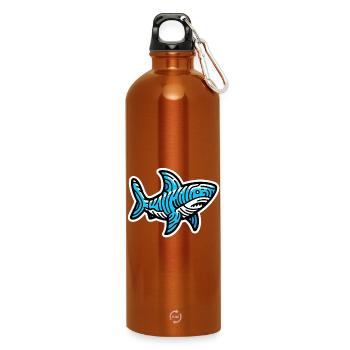 Hai - Trinkflasche mit Karabiner 750 ml - Orange - Vorne