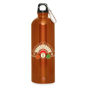 Bingo Bingo Indiens Bingo - Gourde en inox avec mousqueton 750 ml - orange - Devant