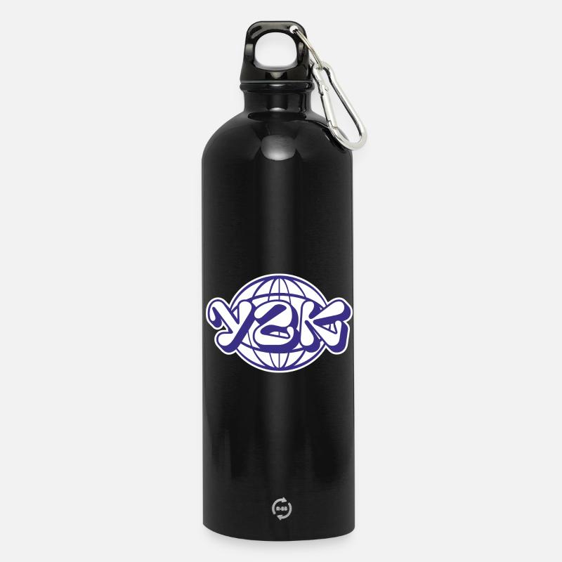 Y2K - Water Bottle with carabiner 750 ml - black