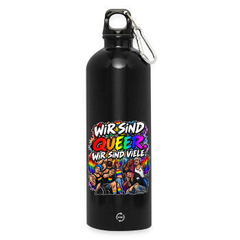 Trinkflasche mit Karabiner 750 ml