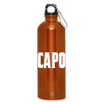 Capo - Trinkflasche mit Karabiner 750 ml - Orange - Vorne