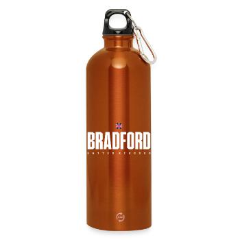 Bradford - Water Bottle with carabiner 750 ml - burnt orange - Front
