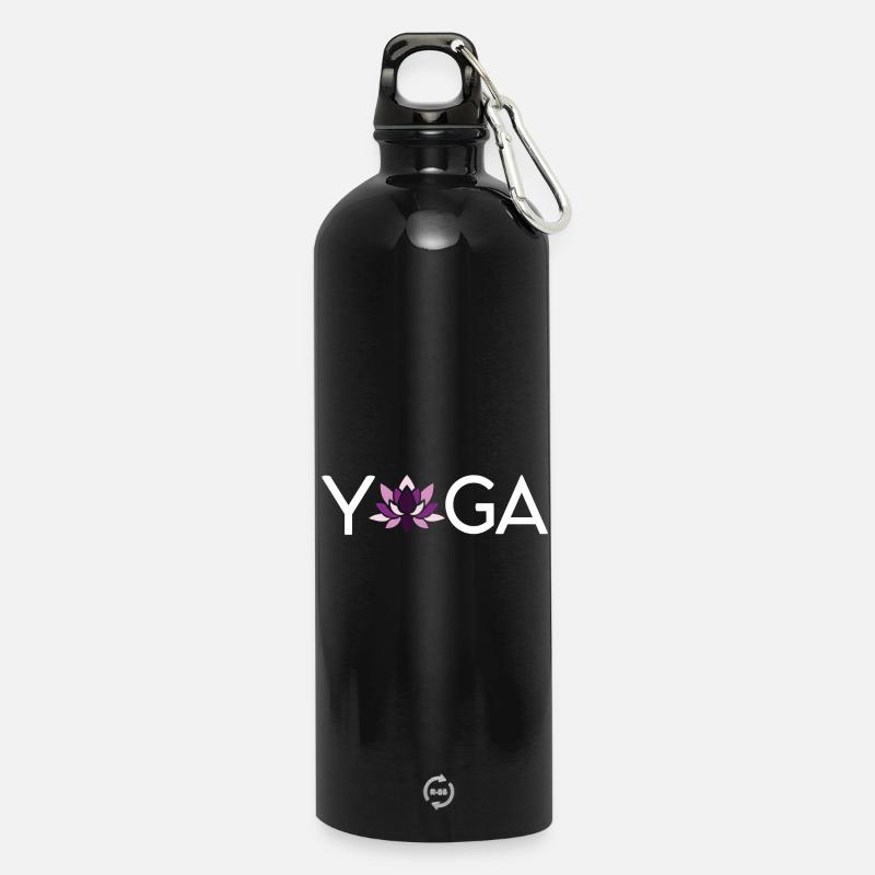 Joga - Trinkflasche mit Karabiner 750 ml - Schwarz