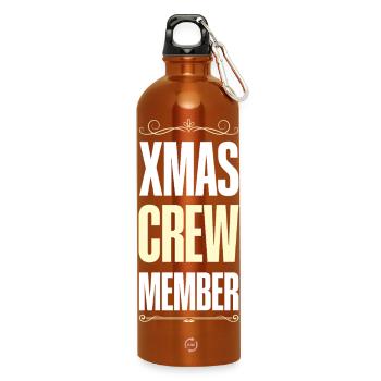 Équipage de Noël - Gourde en inox avec mousqueton 750 ml - orange - Devant