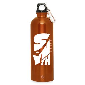 Synth Addicted Synthesizer Modular - Trinkflasche mit Karabiner 750 ml - Orange - Vorne
