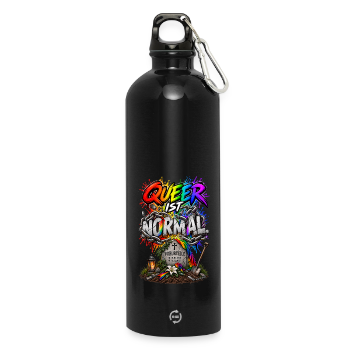 Trinkflasche mit Karabiner 750 ml