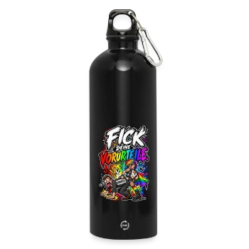 Trinkflasche mit Karabiner 750 ml
