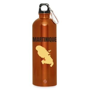 T-shirt Martinique - Antilles - Gourde en inox avec mousqueton 750 ml - orange - Devant