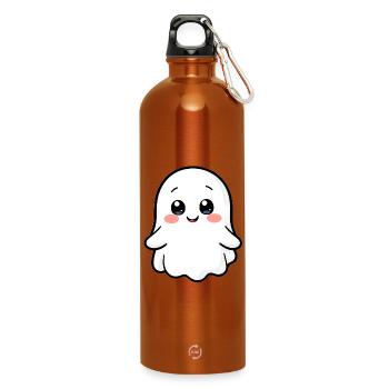 Fantôme Fantôme - Gourde en inox avec mousqueton 750 ml - orange - Devant