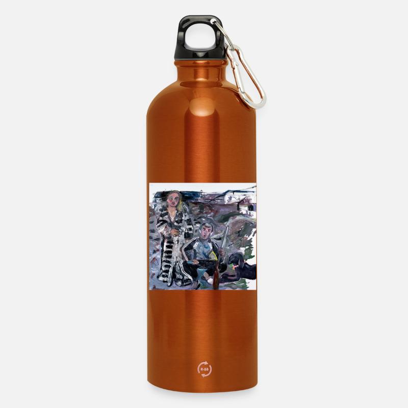 Couple - Trinkflasche mit Karabiner 750 ml - Orange