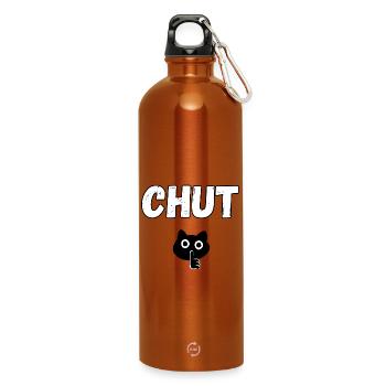 CHUT - Gourde en inox avec mousqueton 750 ml - orange - Devant