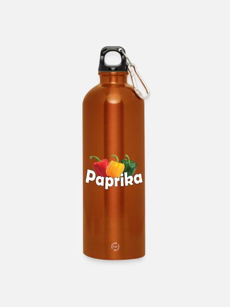 PAPRIKA - Trinkflasche mit Karabiner 750 ml - Orange