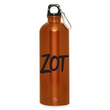 Zot – Flämische Statement-Hemden - Trinkflasche mit Karabiner 750 ml - Orange - Vorne