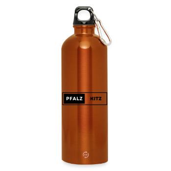Lauser - Trinkflasche mit Karabiner 750 ml - Orange - Vorne