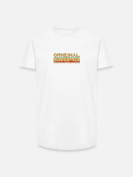 Original Since 43 Limited Edition - Long Fit Men's T-Shirt - white