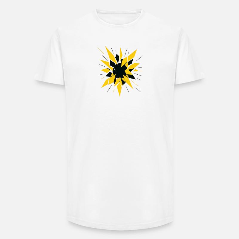 Radioactive Fragmentation – Physik Design - Long Fit Männer T-Shirt - Weiß