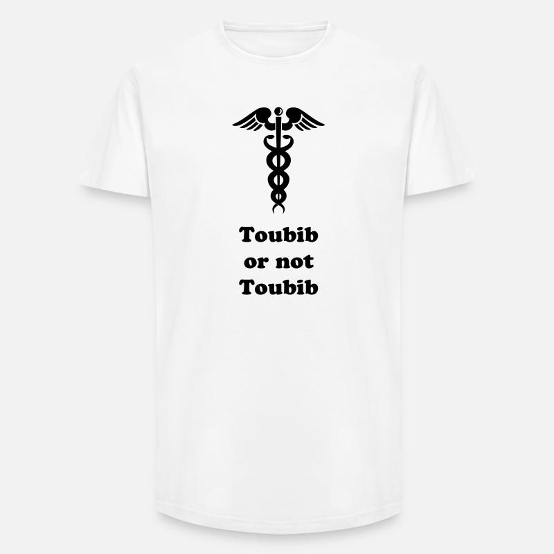 Doktor Arzt oder nicht? - Long Fit Männer T-Shirt - Weiß