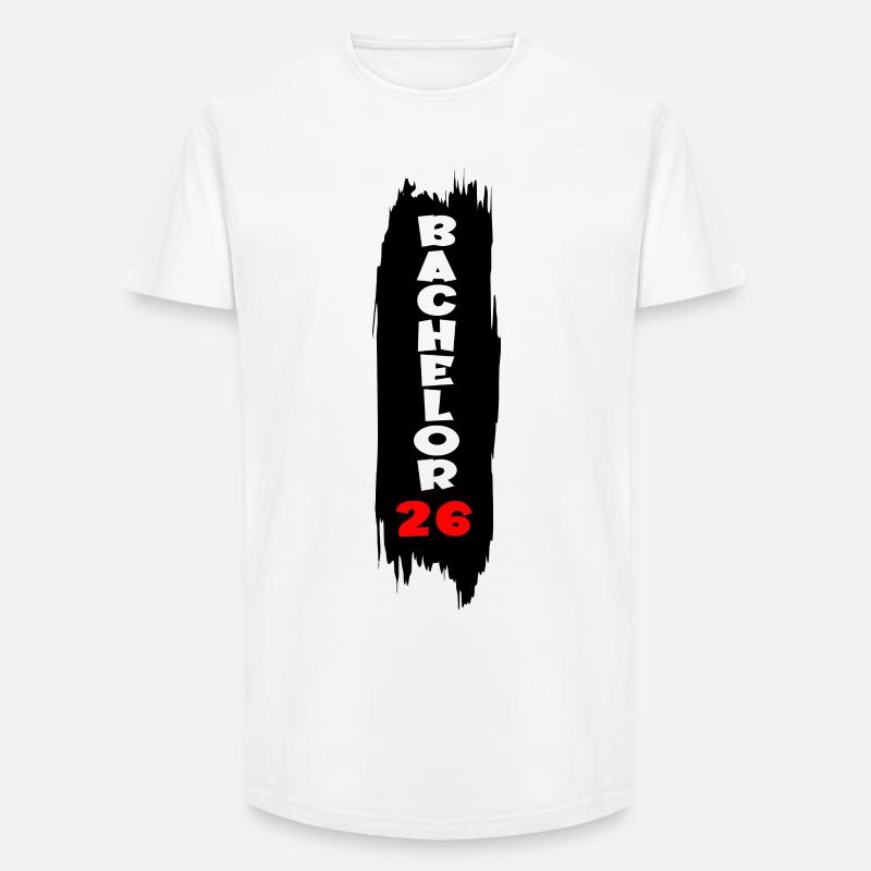 Studium Abschluss 2026 Bachelor - Long Fit Männer T-Shirt - Weiß