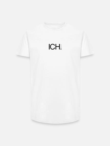 ICH steh zu mir. - Long Fit Männer T-Shirt - Weiß