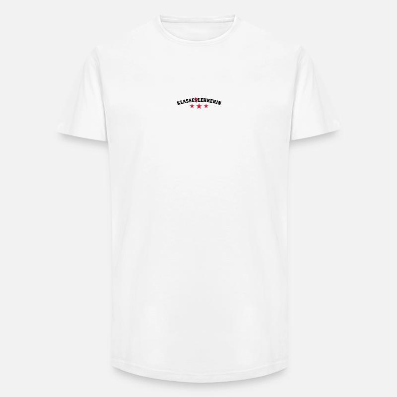 Klassenlehrerin - Long Fit Männer T-Shirt - Weiß