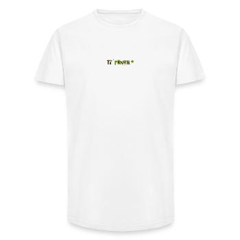 TI Punch La MARTINIQUE - T-shirt coupe longue homme - blanc - Devant - AI Model Male 185 light (185cm)