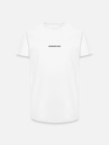 Contemporary Country - Long Fit Männer T-Shirt - Weiß