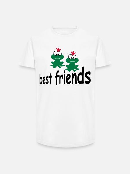 funny - Long Fit Men's T-Shirt - white