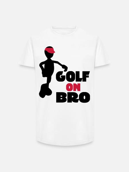 golf - Long Fit Men's T-Shirt - white