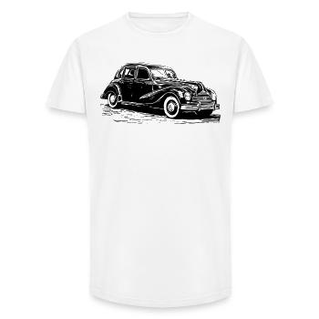EMW 340/2 station wagon - Long Fit Men's T-Shirt - white - Front - AI Model Male 185 light (185cm)