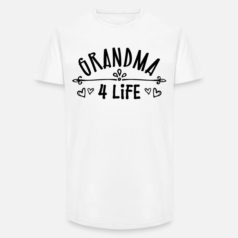 Gratuliere Oma Großmutter Statement Rentnerin - Long Fit Männer T-Shirt - Weiß