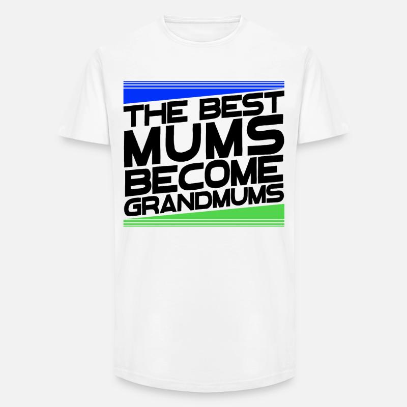 Cool Oma Statement Großmutter Glückwunsch - Long Fit Männer T-Shirt - Weiß