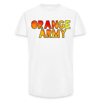 Die orange Legion für echte Fans der Niederlande # - Long Fit Männer T-Shirt - Weiß - Vorne - AI Model Male 185 light (185cm)