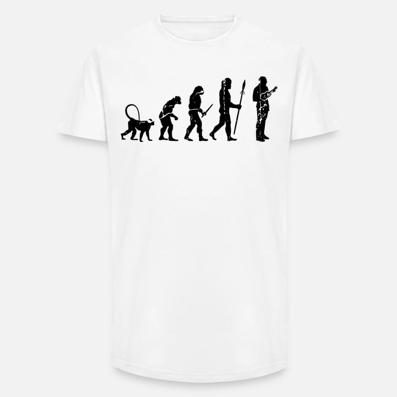 Developing a Ukulele Player - Long Fit Men's T-Shirt - white