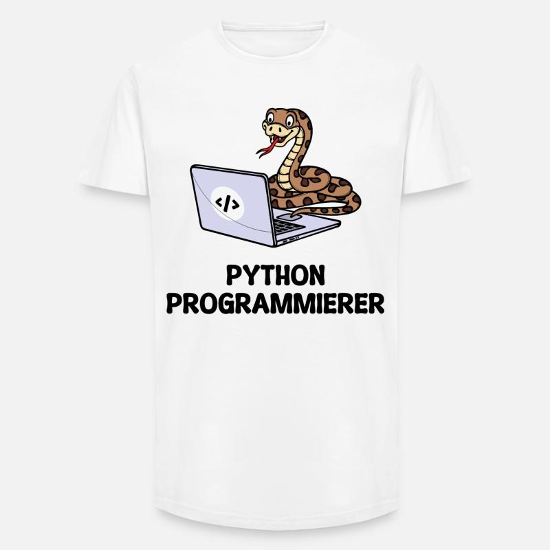 Programmierer Computer Code Developer Statement - Long Fit Männer T-Shirt - Weiß