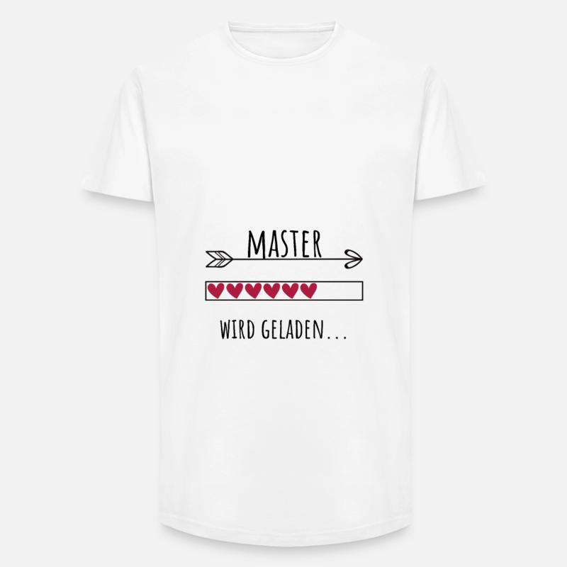 Master Ausbildung Personalisierter Beruf Mädchen - Long Fit Männer T-Shirt - Weiß