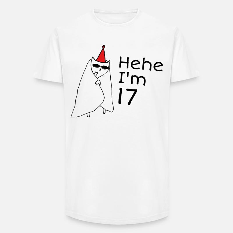 17-jähriges Jubiläum – 17-jähriges Jubiläumsgeschenk - Long Fit Männer T-Shirt - Weiß