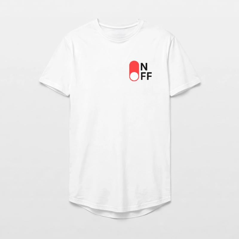 Mode ON/OFF T-shirt coupe longue homme