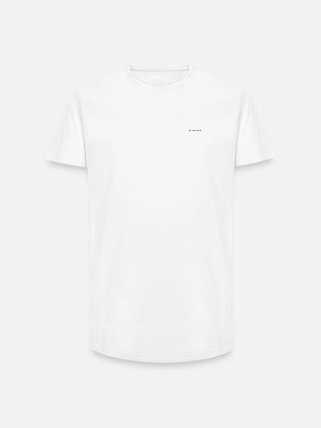 Be Here Now | Mindfulness | Meditation Gift - Long Fit Men's T-Shirt - white