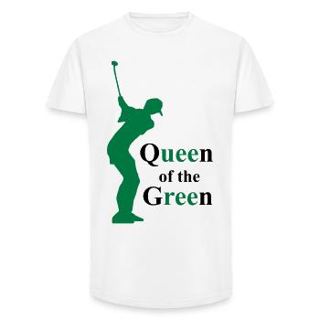 Golf - Long Fit Männer T-Shirt - Weiß - Vorne - AI Model Male 185 light (185cm)