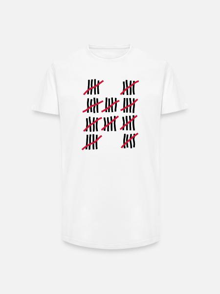Birthday 50 years - Long Fit Men's T-Shirt - white
