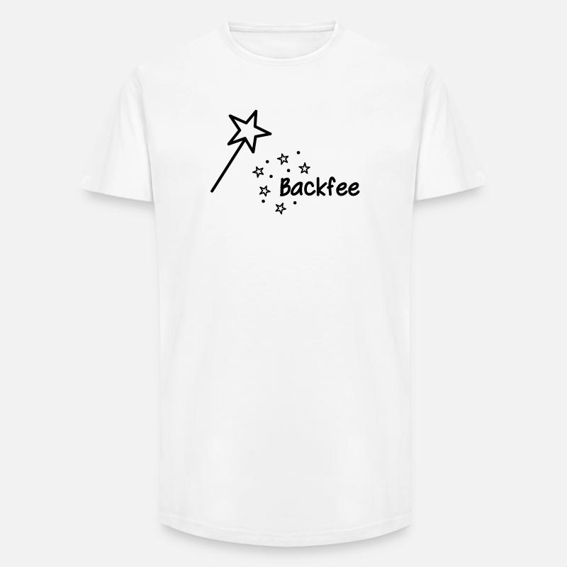 Backfee - Freude am Backen - Long Fit Männer T-Shirt - Weiß