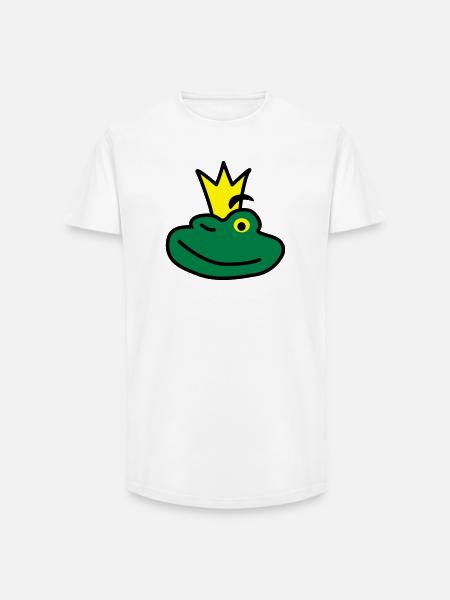 Le Prince - T-shirt coupe longue homme - blanc