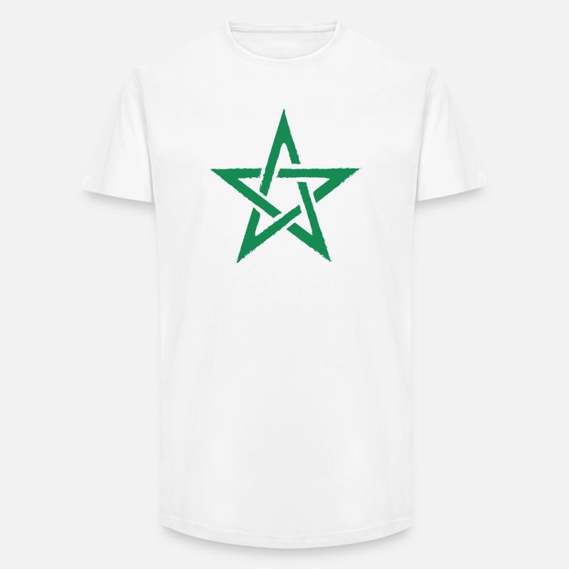 Marokko - Marok - morocco - maroque - Long Fit Männer T-Shirt - Weiß