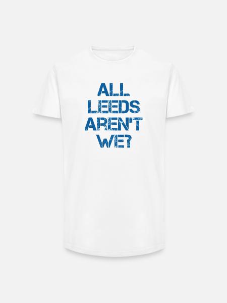 UNE LOI - T-shirt coupe longue homme - blanc