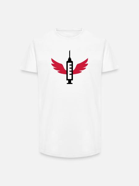 Nurse PKrankenschwester Infirmier Infirmière - Long Fit Men's T-Shirt - white