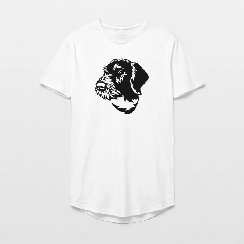 German Wirehaired Pointer Long Fit Men's T-Shirt
